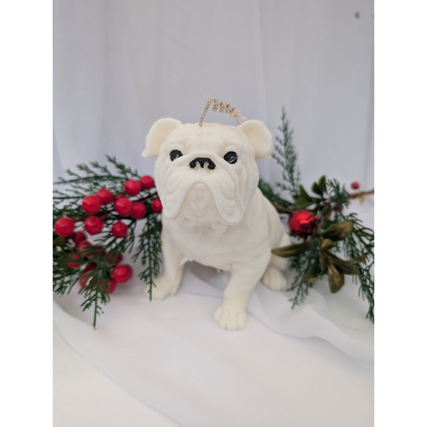 Bulldog Candle| Dog Candle | Bulldog Candle Gift | Non toxic candle image 3