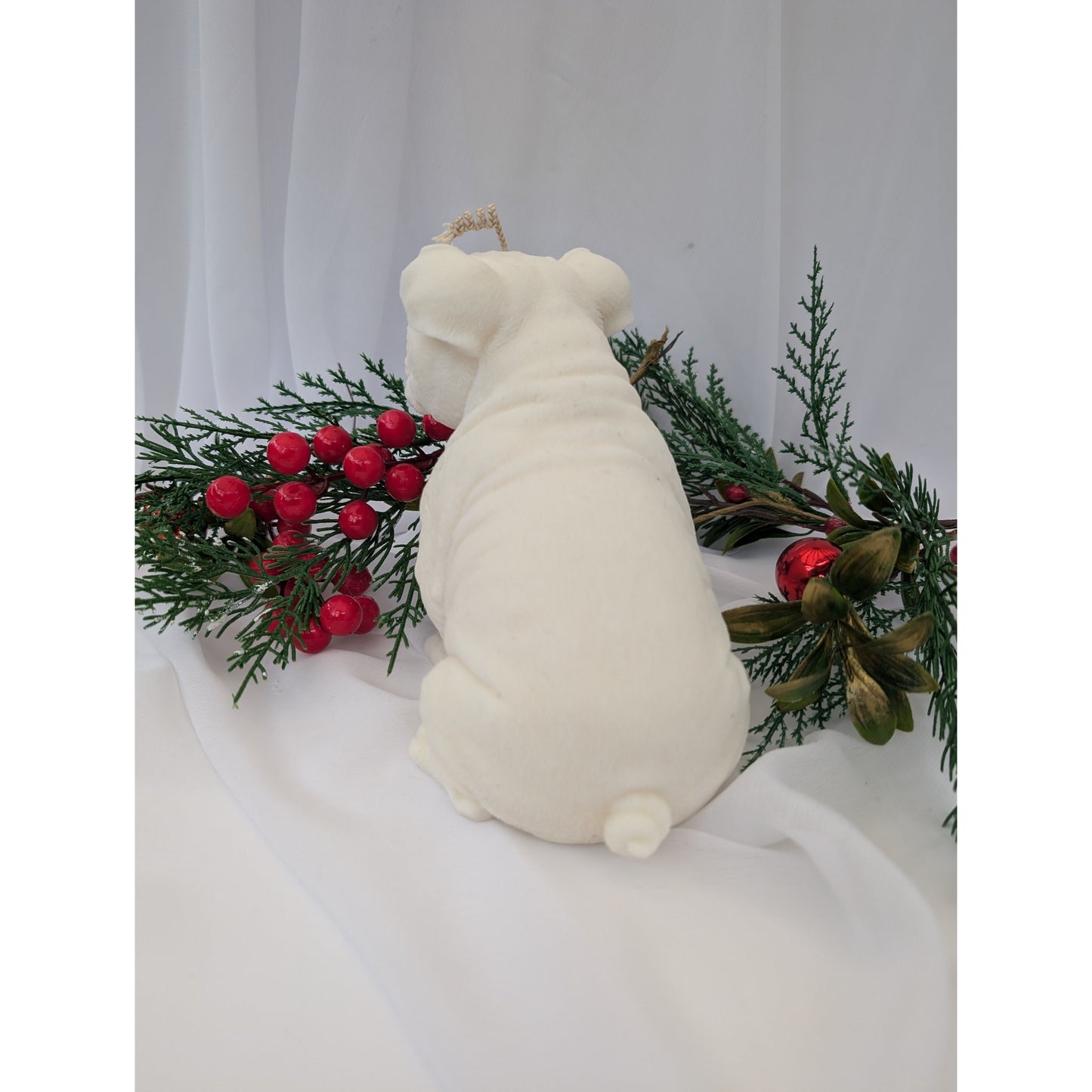 Bulldog Candle| Dog Candle | Bulldog Candle Gift | Non toxic candle image 4