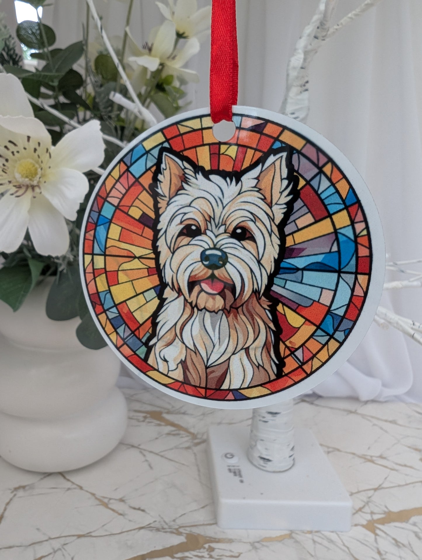 West Highland Terrier Hanging Decoration | Westie Decoration | Westie Gift |