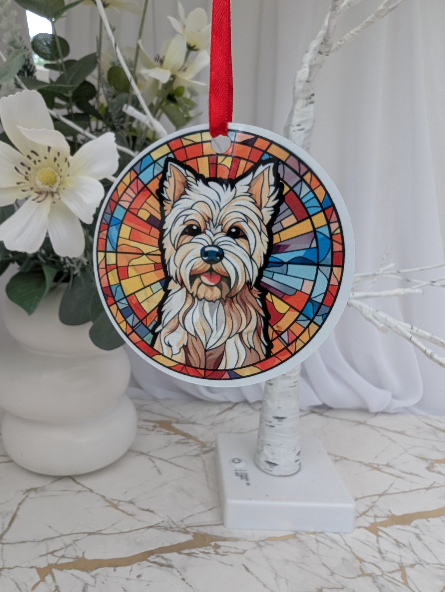 West Highland Terrier Hanging Decoration | Westie Decoration | Westie Gift |