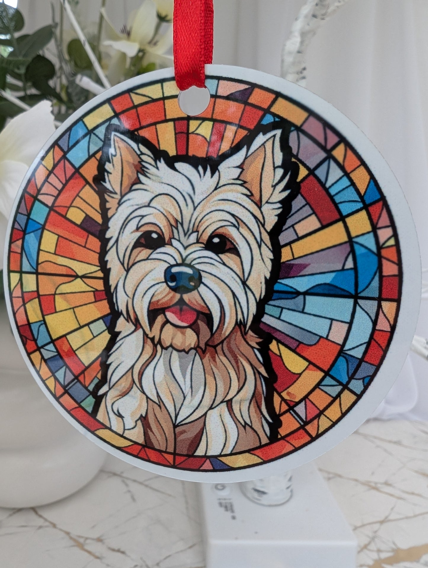 West Highland Terrier Hanging Decoration | Westie Decoration | Westie Gift |