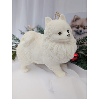 Pomeranian Puppy Candle| Dog Candle | Pomeranian Candle Gift image 3