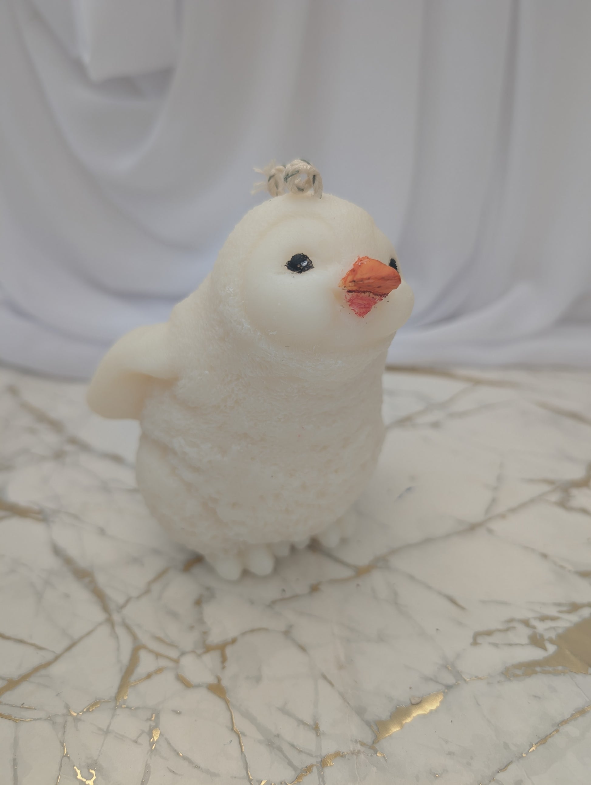Penguin Gift - non toxicbaby penguin candle with hand painted features