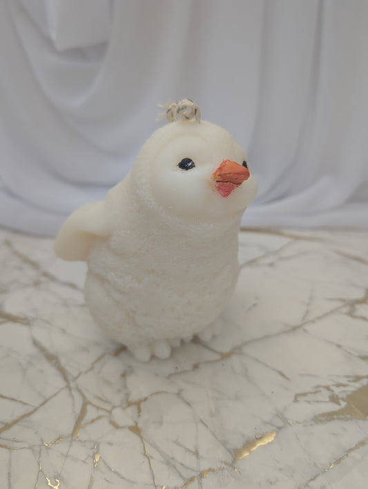 Penguin Gift - non toxicbaby penguin candle with hand painted features