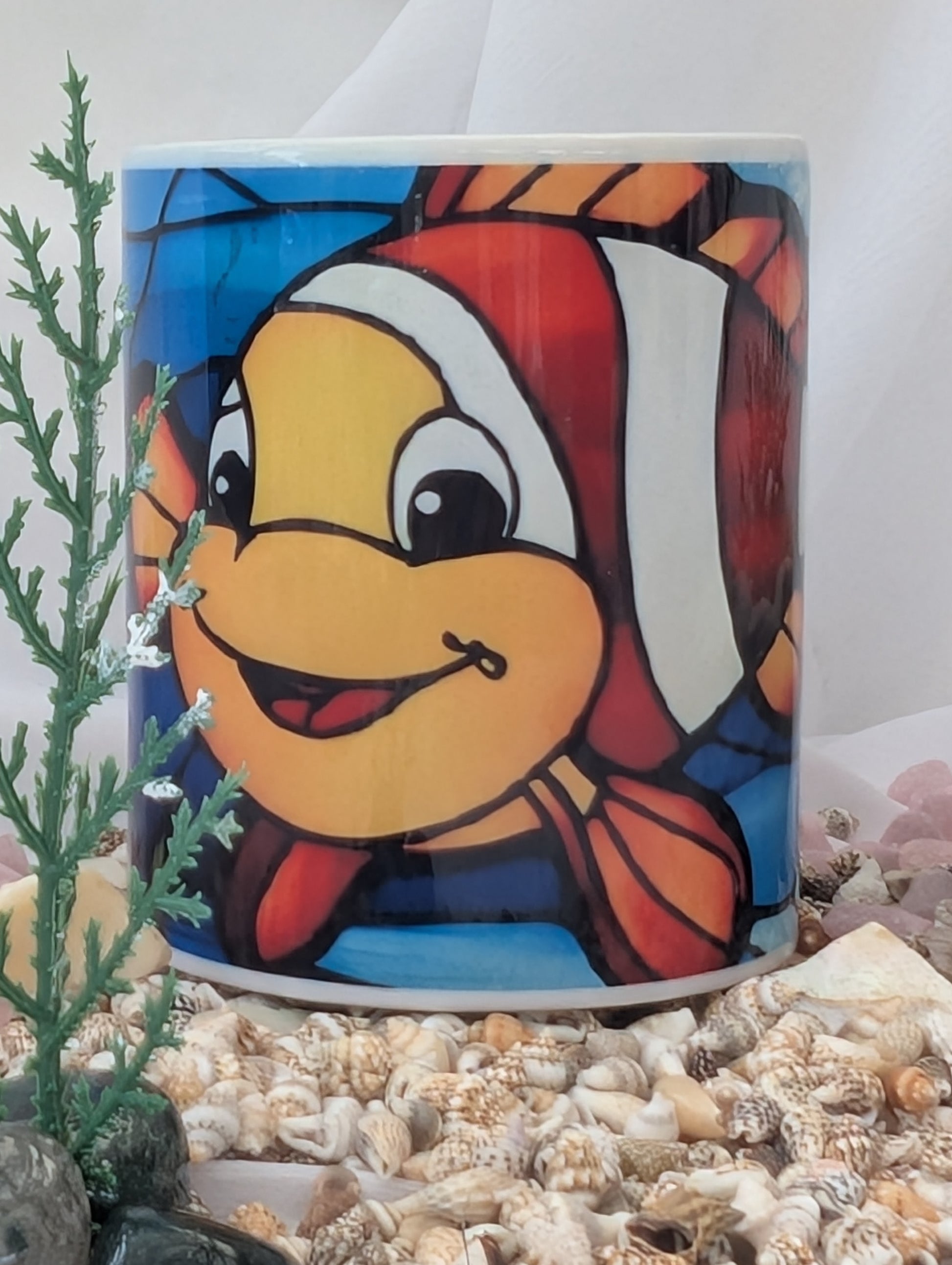 Clownfish ceramic mug - unique mug for clownfish lovers