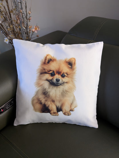 Pomeranian Cushion | Dog Cushion | Pomeranian Home Decor