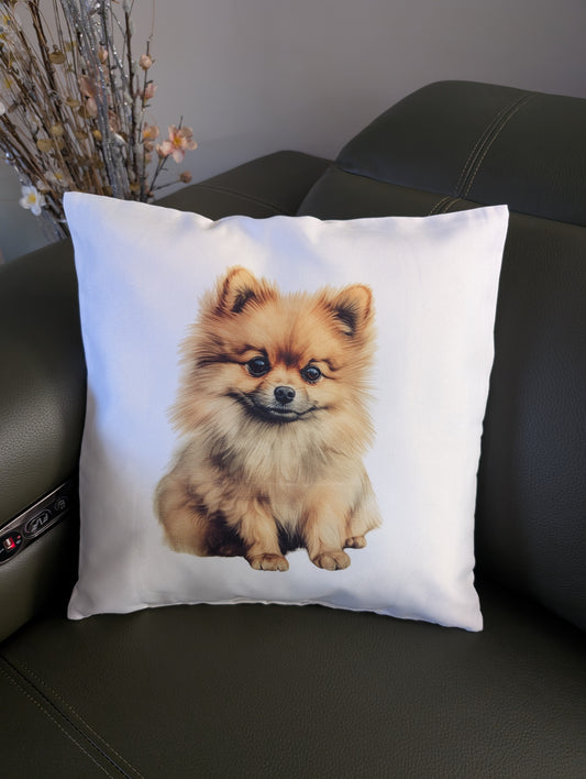 Pomeranian Cushion | Dog Cushion | Pomeranian Home Decor