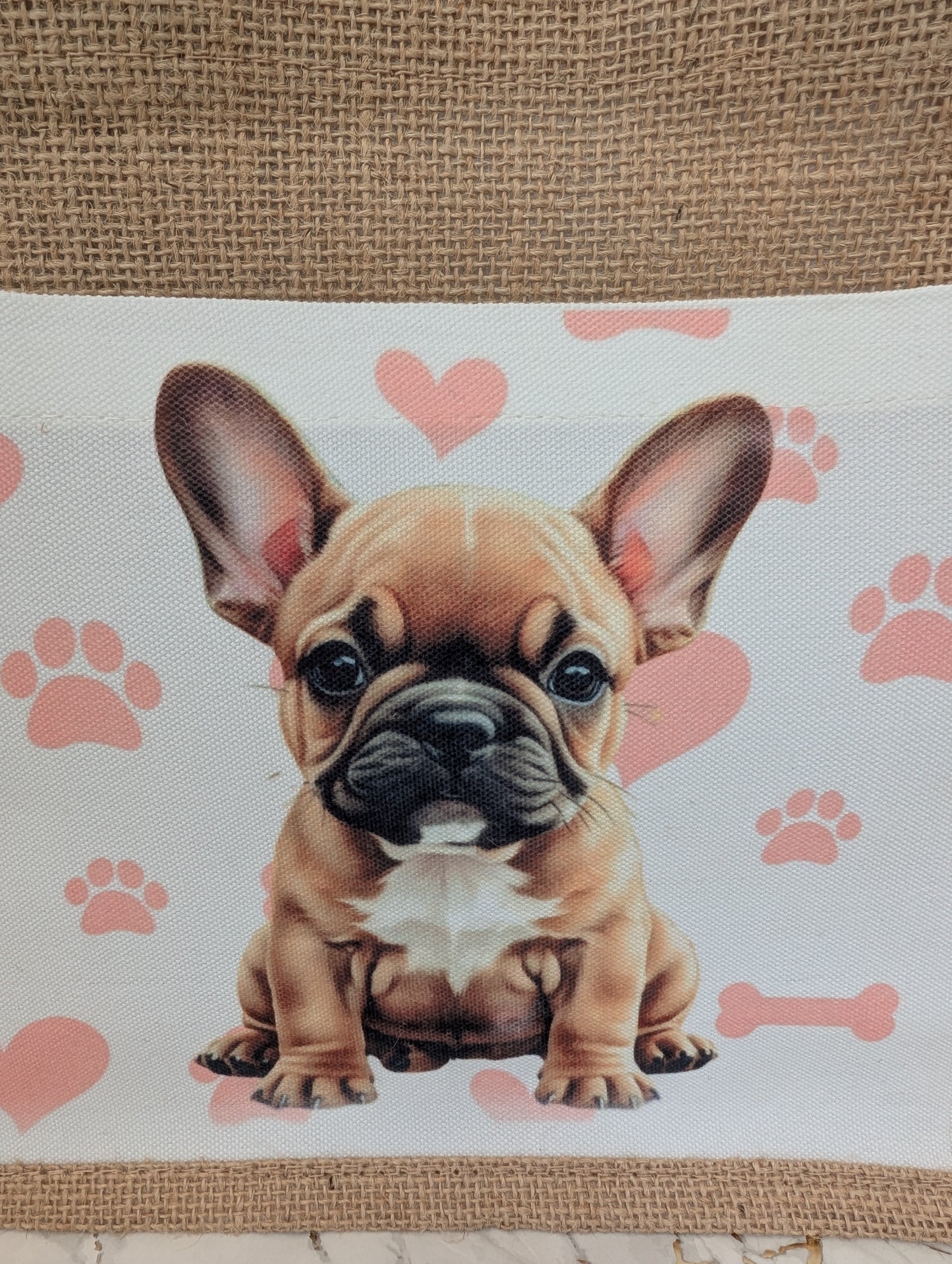 French Bulldog Tote Bag | Dog Themed Gift | French Bulldog Shopping Bag