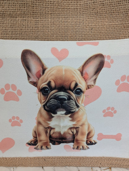 French Bulldog Tote Bag | Dog Themed Gift | French Bulldog Shopping Bag