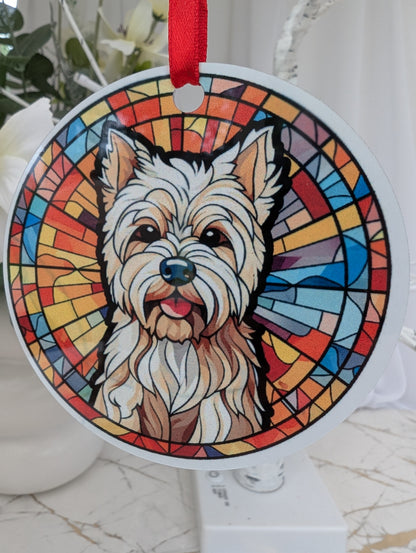 West Highland Terrier Hanging Decoration | Westie Decoration | Westie Gift |