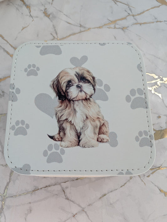 Faux leather Schih-Tzu Jewellery Box | Schih-Tzu Gift