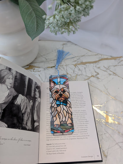 Dog Bookmark | Yorkshire Terrier Present | Animal Bookmark