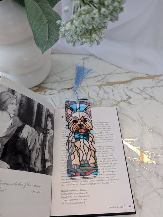 Dog Bookmark | Yorkshire Terrier Present | Animal Bookmark