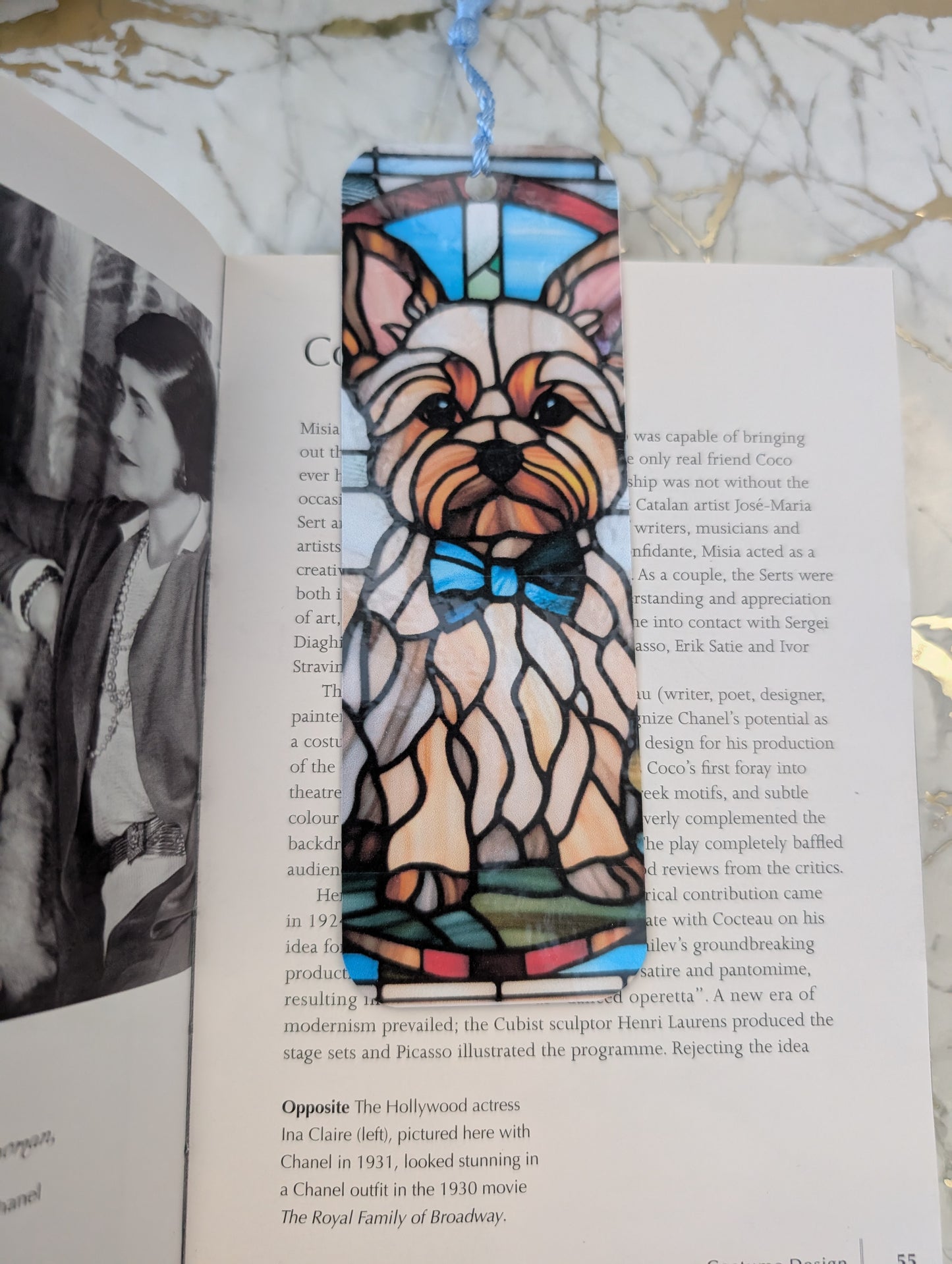 Dog Bookmark | Yorkshire Terrier Present | Animal Bookmark
