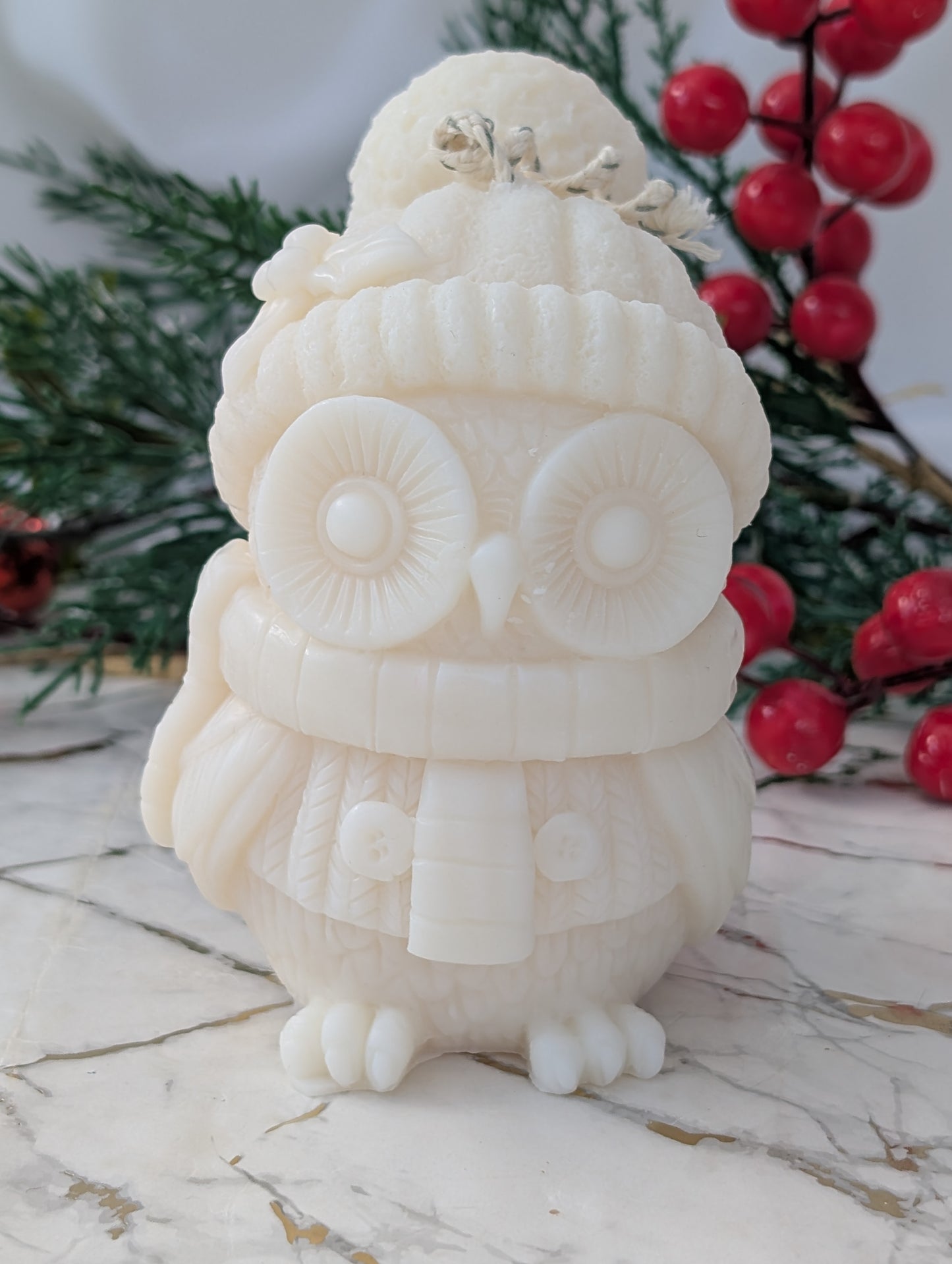 Bird Lover Gift | Owl Candle | Non-Toxic Candle