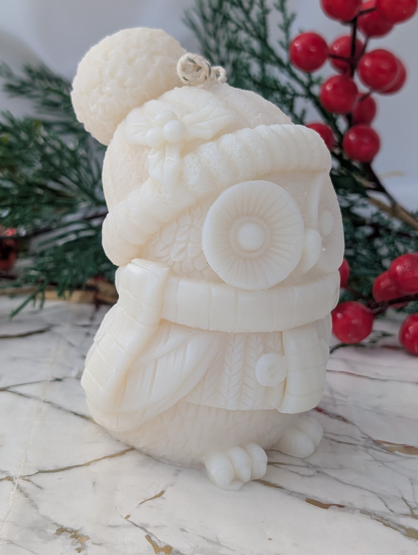 Bird Lover Gift | Owl Candle | Non-Toxic Candle