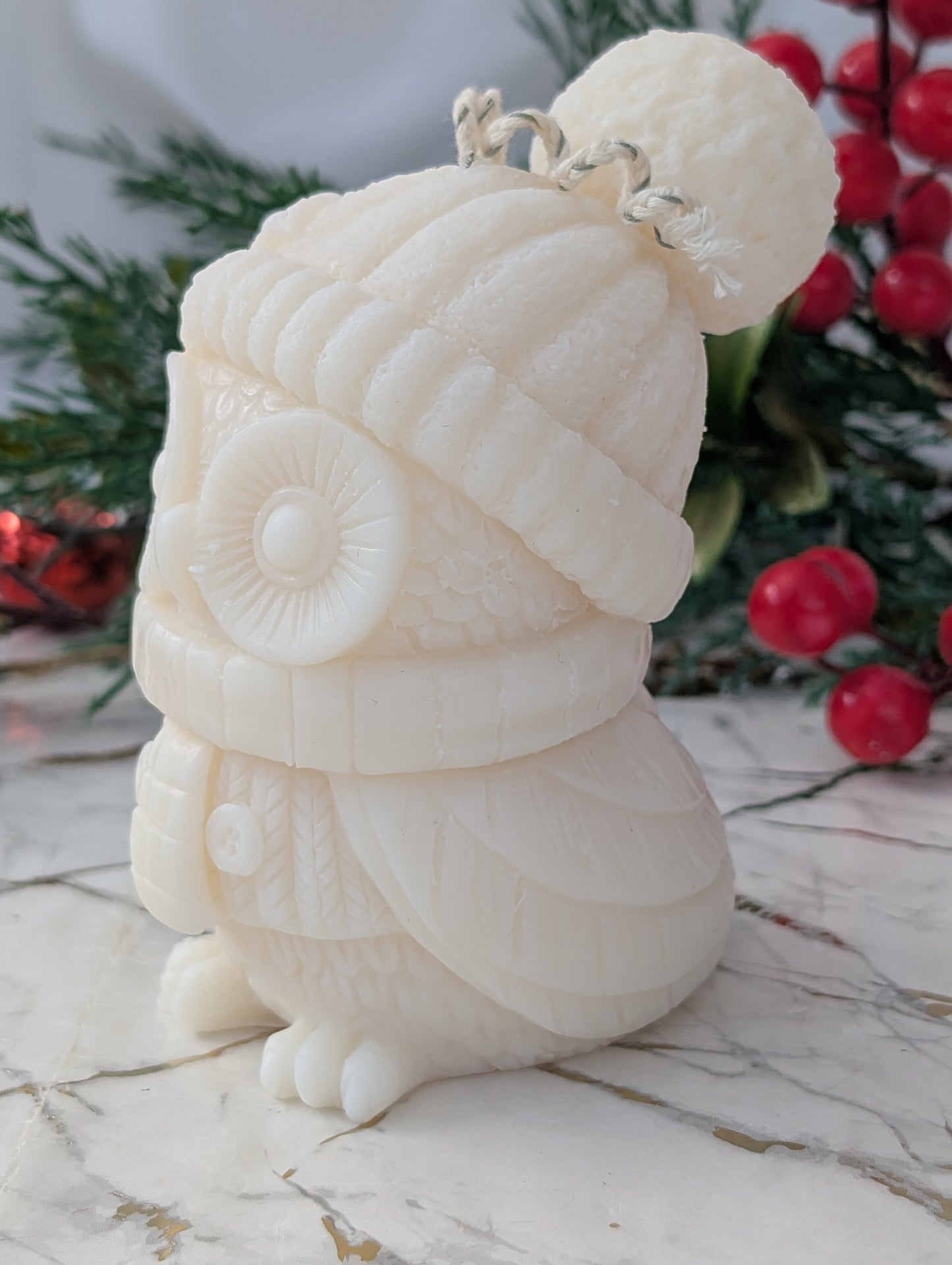 Bird Lover Gift | Owl Candle | Non-Toxic Candle