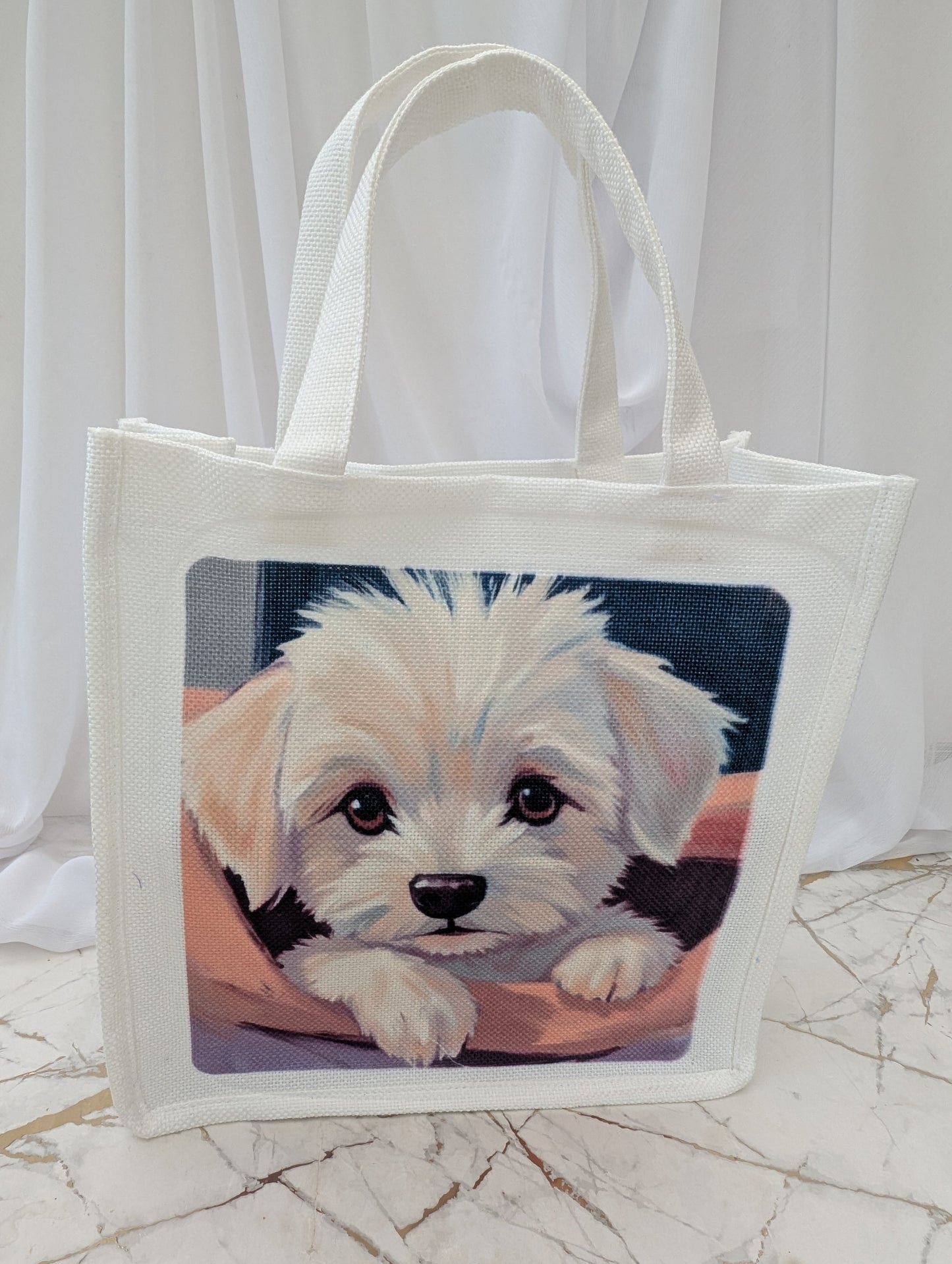 Cockapoo Gifts | Cavapoo Gifts | Linen Tote Bag