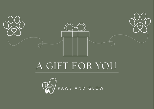 Paws and Glow Gift Card | Unique Gifts for Animal Lovers