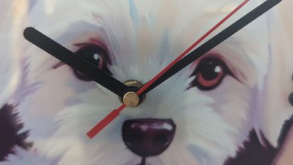 Cavapoo Gifts | Cockapoo Gift | Dog Desk Clock